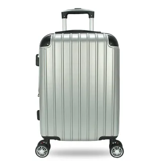 【DF travel】聖彼得系列TSA海關密碼鎖避震輪24吋行李箱-共4色