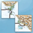 【新天鵝堡桌遊】卡卡頌 雪季版CARCASSONNE: WINTER EDITION(全家一起來/越多人越好玩/經典必備款)