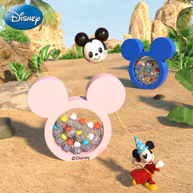 【Disney 迪士尼】米奇造型兒童乳牙紀念盒子保存盒乳牙收藏盒