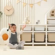 【MH 家居】小房屋兒童收納櫃-2入組合櫃(兒童玩具/收納架/分層/書櫃/書架/收納櫃/層架/置物櫃/置物架)