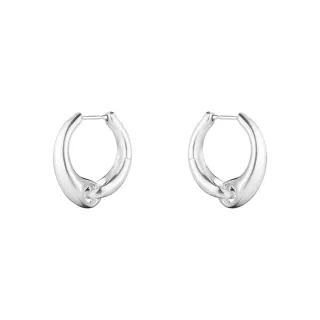 【Georg Jensen 官方旗艦店】REFLECT 耳環 大號(純銀 耳環)