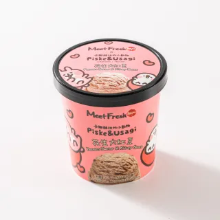 【鮮芋仙】即期品 卡娜赫拉的小動物 花生大紅豆冰淇淋(360g/盒；共5盒)