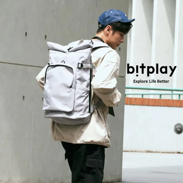 【bitplay】Urban Daypack 輕旅筆電包 24L - 探索黑(背包/筆電/旅行/通勤/出差/工程/出國/多用途/多功能)