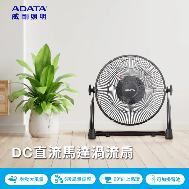 ADATA 威剛 12吋DC馬達渦流扇 FAN12-001-GRC