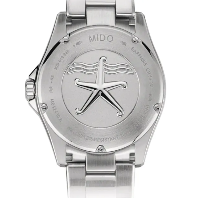 【MIDO 美度 官方授權】Ocean Star 200C 海洋之星水鬼陶瓷機械錶/42.5mm 母親節 禮物(M0424301104100)