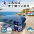 【Hilton 希爾頓】皇家頂級銀離子100支紗萊賽爾獨立筒枕/買一送一/兩色任選(萊賽爾枕/枕頭/助眠枕/舒柔枕)