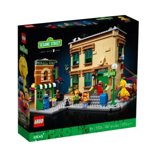 【LEGO 樂高】積木 IDEAS系列 123芝麻街 123 Sesame Street 21324(代理版)
