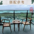 【吉迪市柚木家具】柚木度假風圓桌 RPNA015(實木 質感 戶外 邊几 桌子 置物桌)