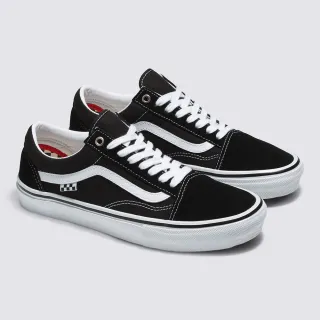 【VANS 官方旗艦】Skate Old Skool 男女款黑白色專業滑板鞋