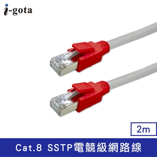 i 美麗 CAT.8 SSTP電競級網路線-2M 推薦