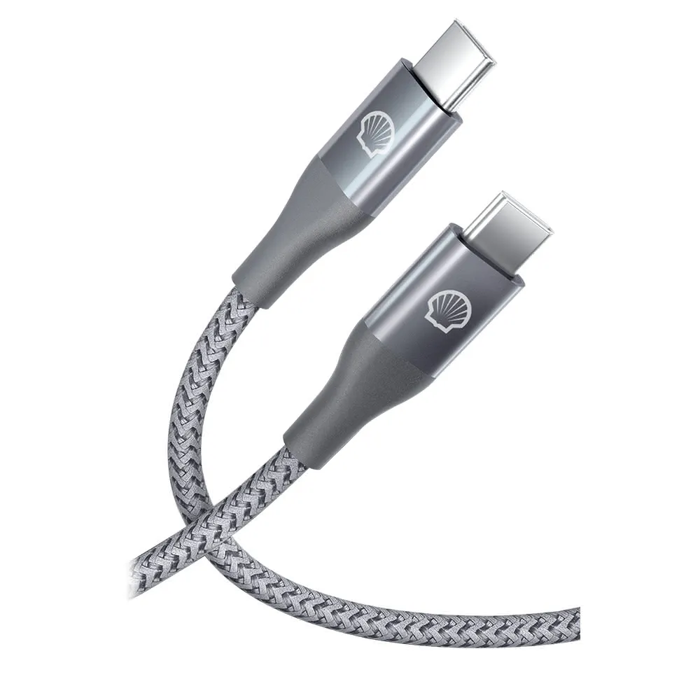 USB-C to USB-C 反光充電傳輸線 2M