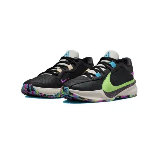 【NIKE 耐吉】Nike Zoom Freak 5 EP 籃球鞋 黑綠紫 DX4996-002(男鞋 籃球鞋 運動鞋)