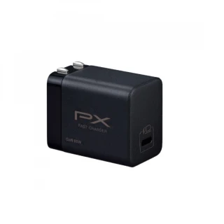 【PX 大通】PWC-6501B 快充USB電源供應器 65W TYPE-C 黑色