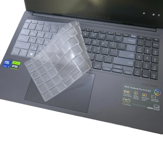 【Ezstick】ASUS Vivobook Pro 15 OLED N6506 N6506MV 奈米銀抗菌TPU 鍵盤保護膜(鍵盤膜)