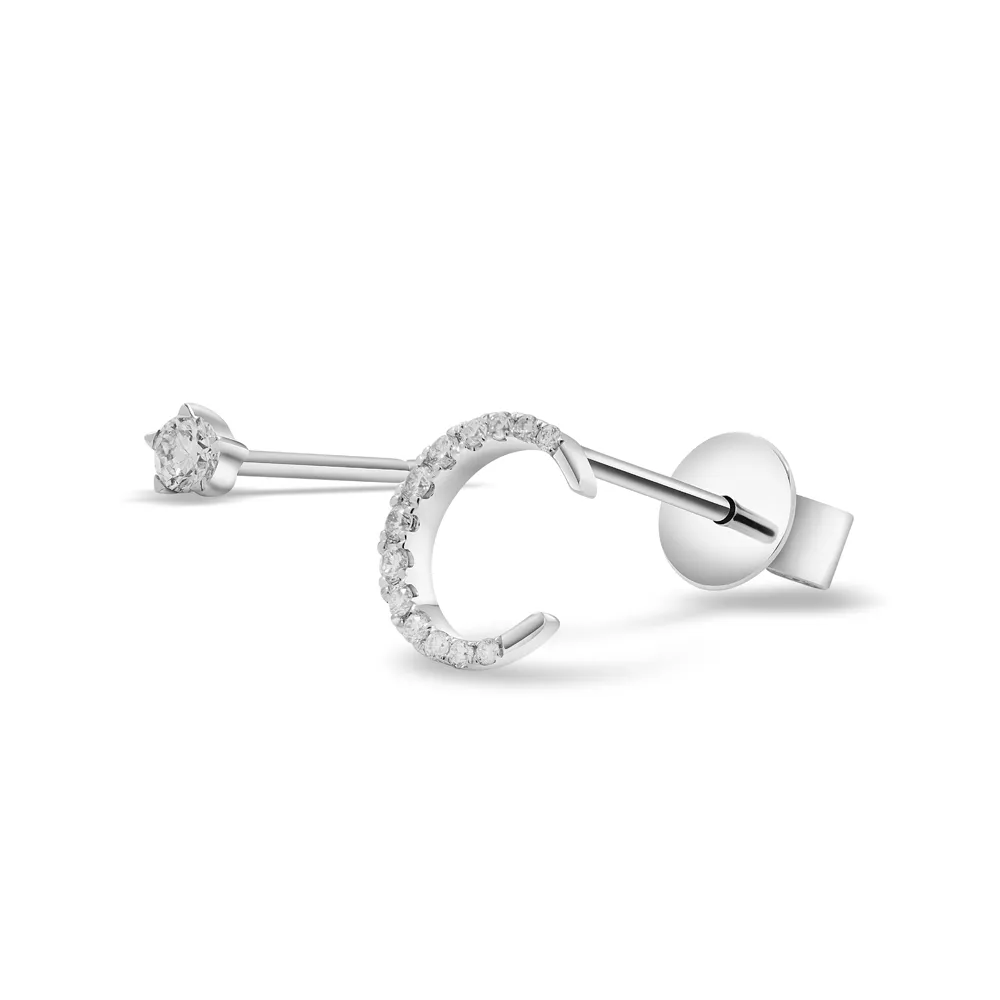 【蘇菲亞珠寶】18K金 諾瑪 鑽石耳環