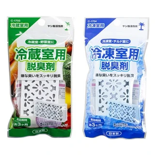 【不動化學】日本進口 強效活性碳冰箱除臭劑10gX5入(冷藏室用/冷凍庫用/平行輸入)