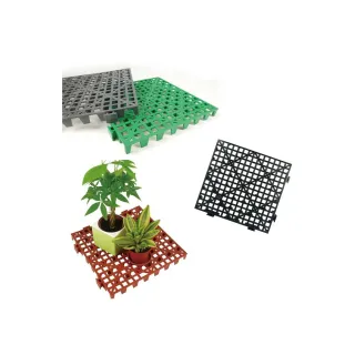 【蔬菜之家】十字腳排水板 排水踏板(珊瑚紅 黑色 灰色 綠色)