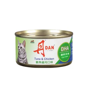 【DAN 丹】鮪魚雞肉口味 貓罐 185G*24罐(貓罐頭/全齡貓/貓濕糧/嚴選國外進口 副食)