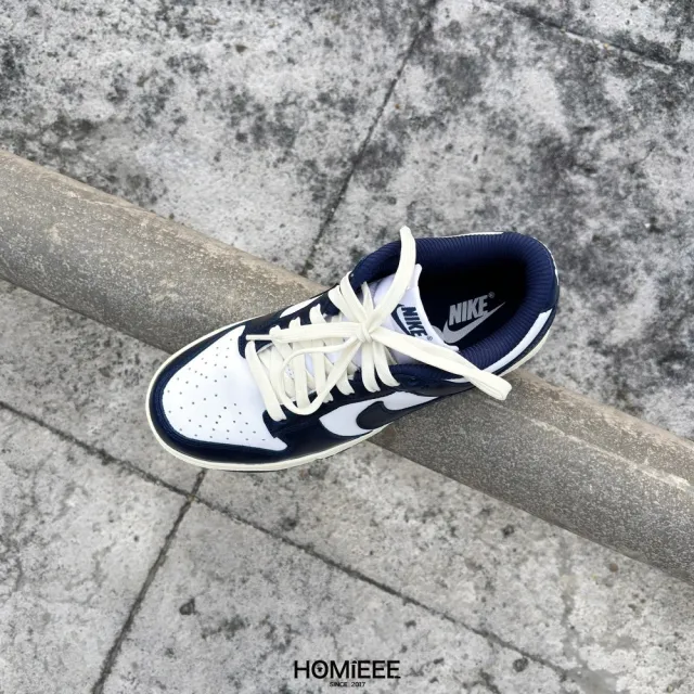 NIKE 耐吉】Nike Dunk Low Vintage Navy 奶油底海軍藍(FN7197