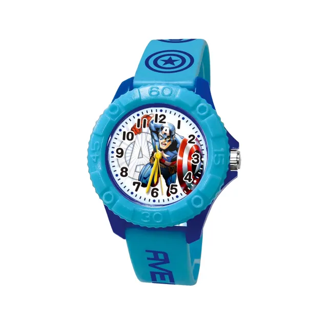【DF 童趣館】迪士尼/漫威/三麗鷗系列防潑水雙色殼兒童手錶-多款可選