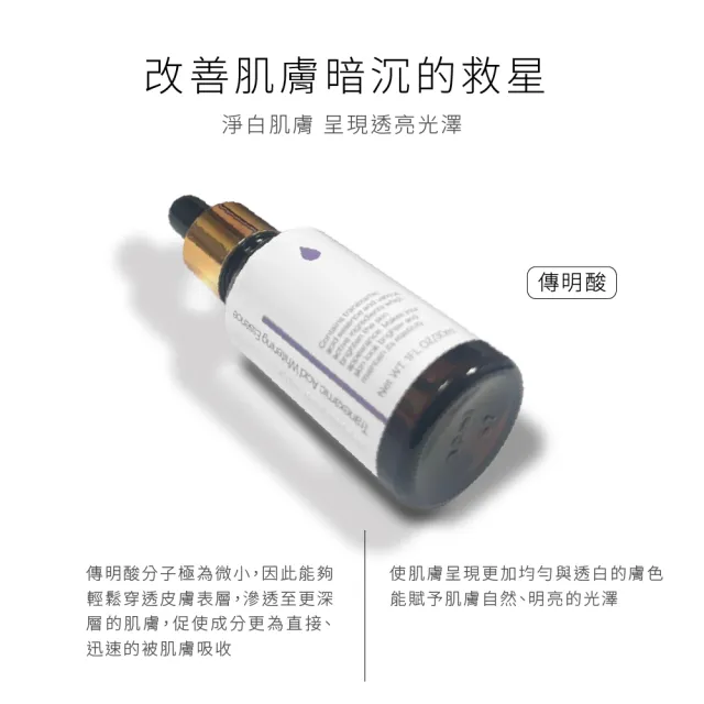 Showcoolcan精華液任選(杏仁酸玻尿酸傳明酸美白溫和煥膚毛孔保濕滋潤肌膚臉部保養緊緻敏感肌)