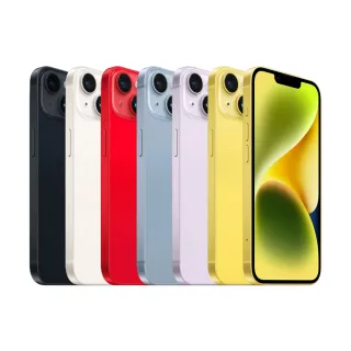 【Apple】A級福利品 iPhone 14 Plus 256G 6.7吋(贈送手機保護套+鋼化保護貼+原廠充電器)
