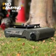 【Pro Kamping 領航家】4.1kW TANK卡式爐 2024升級版X4100II 附軍綠質感硬盒(防風單口爐 坦克瓦斯爐)