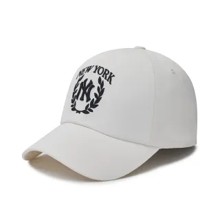 【MLB】可調式軟頂棒球帽 Varsity系列 紐約洋基隊(3ACPV094N-50IVS)