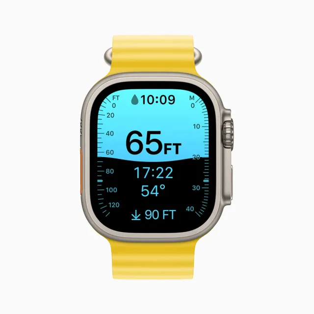 【Apple】A級福利品 Apple Watch Ultra LTE 鈦金屬錶殼 贈矽膠錶帶+矽膠錶殼