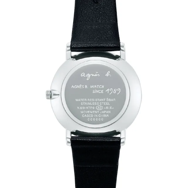 【agnes b.】marcello 35週年限量款霓虹腕錶-34mm(VJ20-KVP0Z/BJ5024X1)