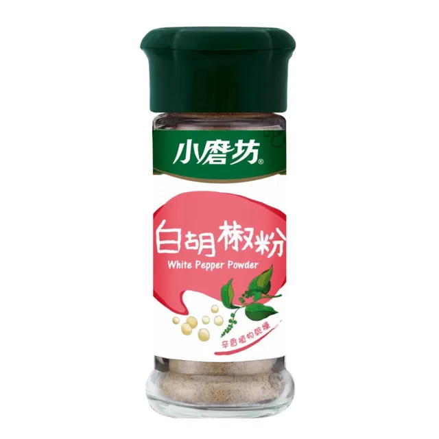 【小磨坊】白胡椒粉(25g/瓶)
