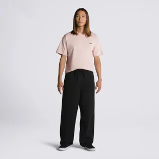 【VANS 官方旗艦】Range Baggy 男女款黑色彈性錐形長褲