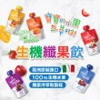 【HAPPY HOURS】生機纖果飲100g-6包(蘋果/桃子/芒果)