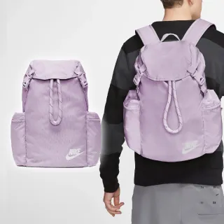 【NIKE 耐吉】包包 Heritage Backpack 男女款 淺紫 後背包 束口 雙肩背 運動背包(BA6150-576)