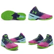 【UNDER ARMOUR】籃球鞋 Curry 2 男鞋 粉紅 紫 支撐 極光 運動鞋 UA(3026052600)