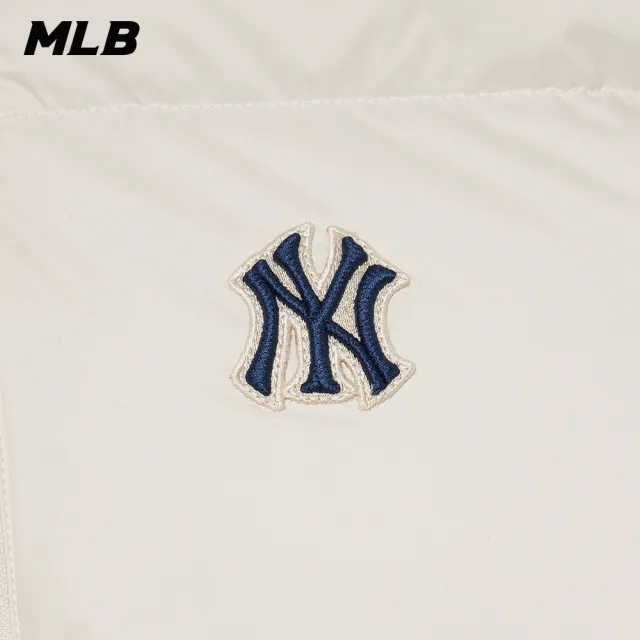 【MLB】背後大Logo鵝絨外套 MONOGRAM系列 紐約洋基隊(3ADJM0636-50IVS)