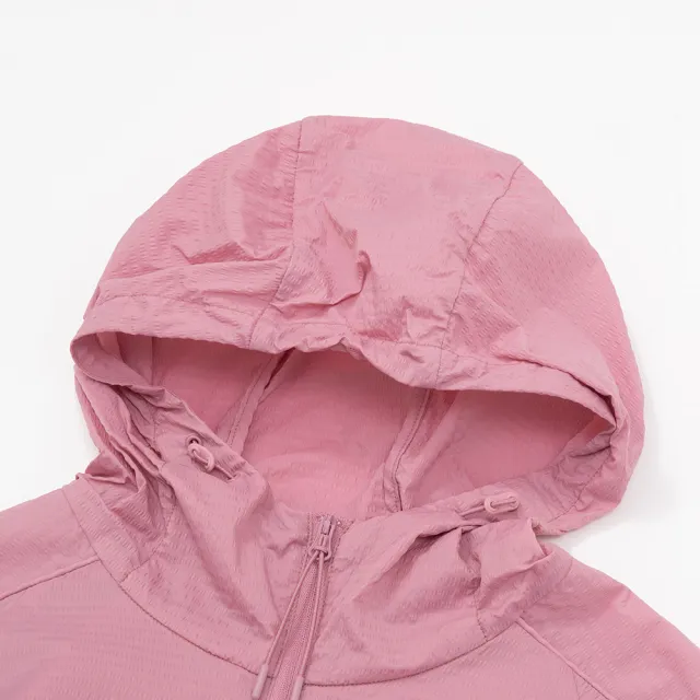 【GAP】女裝 Logo防曬印花連帽外套-粉紅色(874489)