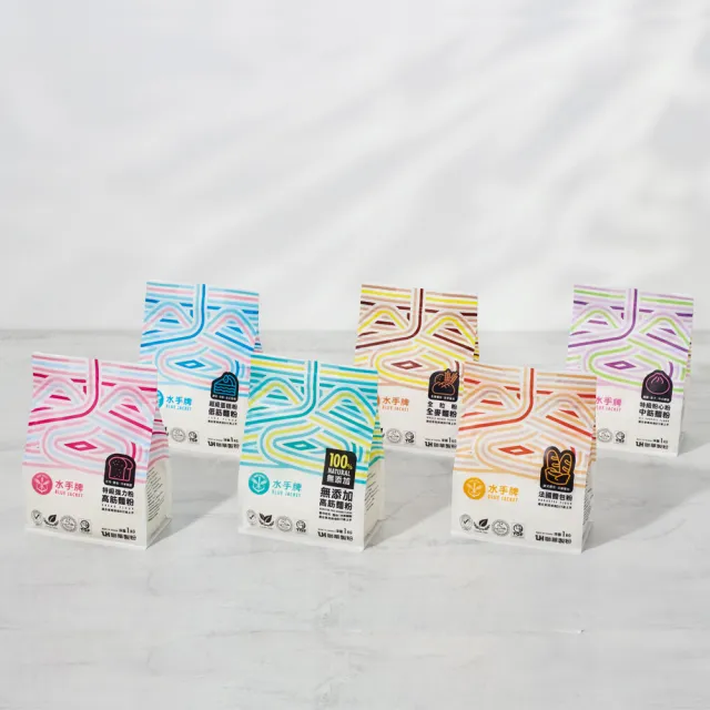 【聯華麵粉】水手牌特級強力粉1kg/入(高筋、麵包機適用)