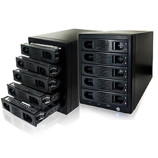 【伽利略】USB3.0 + eSATA 5-bay硬碟外接盒(35D-U3ES5R)