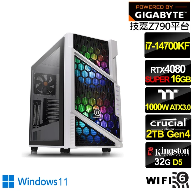 技嘉平台 i7廿核GeForce RTX 4080S Win