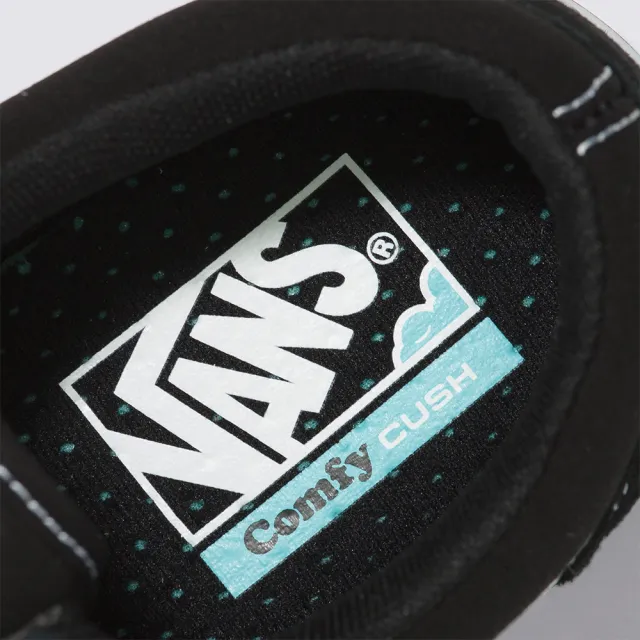 【VANS 官方旗艦】ComfyCush Old Skool 男女款黑色滑板鞋/休閒鞋/帆布