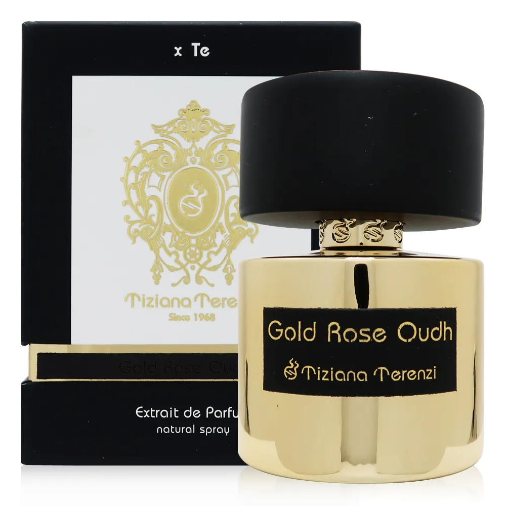 【TIZIANA TERENZI 蒂齊納泰倫斯】GOLD ROSE OUDH 玫瑰沉香 香精 100ML(平行輸入)