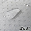 【S&K】3M防潑水記憶膠獨立筒床墊(雙人加大6尺)
