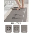 軟式奈米絨吸水防滑地墊 大理石紋(浴室.廚房.臥室通用地墊)