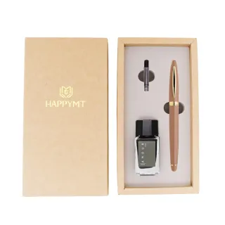 【HAPPYMT 開心鋼筆店】開心鋼筆墨水禮盒-共6色可選(免費客製化刻字)