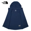 【The North Face 官方旗艦】北面男款藍色舒適保暖連帽外套｜8AUR8K2