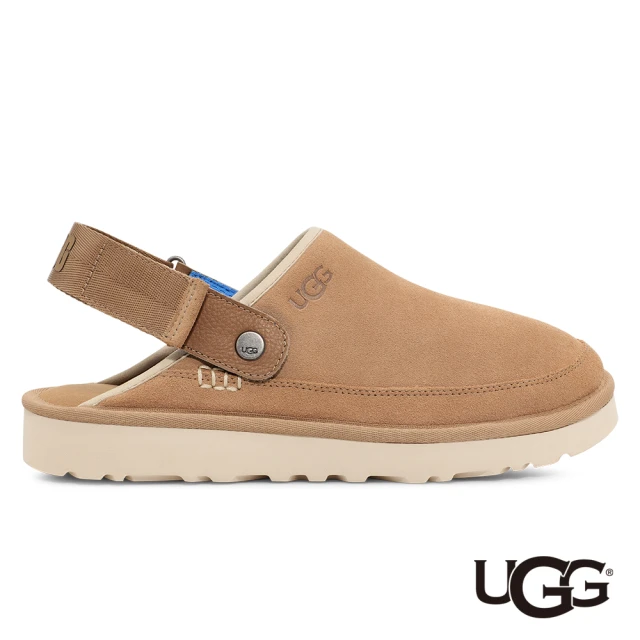 UGG 男鞋/護趾鞋/懶人鞋/休閒鞋/Goldencoast Clog(沙色-UG1142172SSNT)