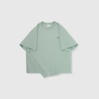 【GAP】女裝 Logo印花圓領短袖T恤-綠色(466824)