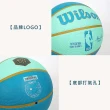【WILSON】NBA城市系列-黃蜂-橡膠籃球 7號籃球-訓練 室外 室內 淺綠湖藍白(WZ4024204XB7)