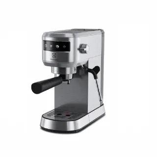 【Electrolux 伊萊克斯】極致美味500半自動義式咖啡機(E5EC1-51ST 極簡冰河銀觸控款)